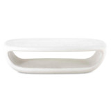 Uttermost - 50195 - Coffee Table - Leyton - White