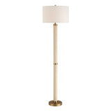 Uttermost - 30551 - One Light Floor Lamp - Wessex - Antique Brushed Brass