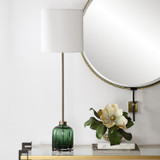 Uttermost - 30504-1 - One Light Buffet Lamp - Lois - Antique Brass