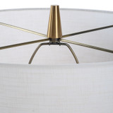 Uttermost - 30502 - One Light Table Lamp - Mendell - Antique Brass
