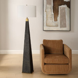 Uttermost - 30469 - One Light Floor Lamp - Lathey - Brass