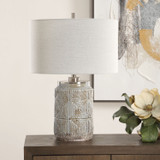 Uttermost - 30464 - One Light Table Lamp - Graydon - Brushed Nickel