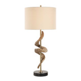 Uttermost - 30456 - One Light Table Lamp - Rams - Antique Brass