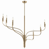 Kichler - 52674CPZ - Six Light Chandelier - Livadia - Champagne Bronze