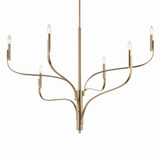 Kichler - 52674CPZ - Six Light Chandelier - Livadia - Champagne Bronze