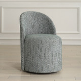 Uttermost - 23902 - Dining Chair - Roll With It - White And Teal