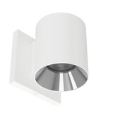 W.A.C. Lighting - W4R-FCS-WTCH - LED Wall Mount - Zoron - White/Chrome
