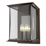 Hubbardton Forge - 304842-SKT-75-81-ZM0084 - Two Light Outdoor Wall Sconce - Kingston - Coastal Bronze