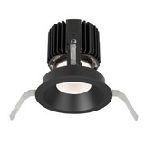 W.A.C. Lighting - R4RD1T-WTWA-BKWT - Regressed Trim with LED Light Engine - Volta - Black/White