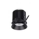 W.A.C. Lighting - R4RD1L-WTWB-BK - Invisible Trim with LED Light Engine - Volta - Black