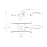 W.A.C. Lighting - R3BSD-NCS-BN - LED Trim and Remodel Housing - Ocularc - Brushed Nickel