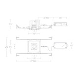 W.A.C. Lighting - R3BSA-SCS-WT - LED Trim and Remodel Housing - Ocularc - White