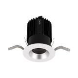 W.A.C. Lighting - R2RD1T-NTWA-HZWT - LED Regressed Downlight Trim - Volta - Haze/White
