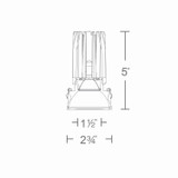 W.A.C. Lighting - R2FRPL-TWA-DB - LED Tunable Pinhole Trimless - 2In Fq Downlights - Dark Bronze
