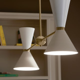 Kichler - 52569CPZGRG - Four Light Linear Chandelier - Phix - Champagne Bronze