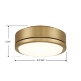 Minka Aire - K9727L-BBR - LED Light Kit - Rudolph - Brushed Brass