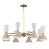 Kichler - 52567CPZGRG - 16 Light Chandelier - Phix - Champagne Bronze