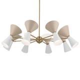 Kichler - 52567CPZGRG - 16 Light Chandelier - Phix - Champagne Bronze