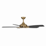 Minka Aire - F1000-BBR/CL - 52" Ceiling Fan - Dyno - Brushed Brass