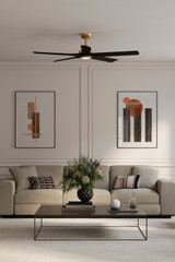 Minka Aire - F793L-HBR/CL - 56" Ceiling Fan - Seressa - Heritage Brass