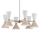Kichler - 52566CPZGRG - 12 Light Chandelier - Phix - Champagne Bronze