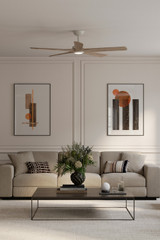 Minka Aire - F793L-ALW/BW - 56" Ceiling Fan - Seressa - Alabaster White