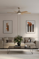 Minka Aire - F779L-BN/WTO - 56" Ceiling Fan - Allegata - Brushed Nickel