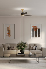 Minka Aire - F778L-LBR/CL - 53" Ceiling Fan - Foxden - Legacy Brass