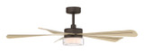 Minka Aire - F772L-DB/WTO - 52" Ceiling Fan - Nellora - Dark Bronze