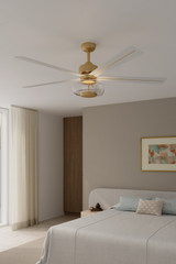 Minka Aire - F769L-HBR/ALW - 60" Ceiling Fan - Ligero - Heritage Brass