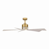 Minka Aire - F766L-HBR/WCD - 54" Ceiling Fan - Oovin - Heritage Brass