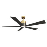 Minka Aire - F766L-HBR/CL - 54" Ceiling Fan - Oovin - Heritage Brass