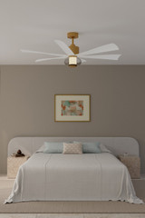 Minka Aire - F761L-LBR/ALW - 56" Ceiling Fan - Veyra - Legacy Brass