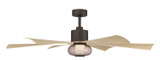 Minka Aire - F761L-DB/WTO - 56" Ceiling Fan - Veyra - Dark Bronze