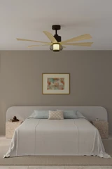 Minka Aire - F761L-DB/WTO - 56" Ceiling Fan - Veyra - Dark Bronze