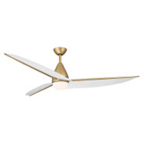Minka Aire - F758L-HBR - 65" Ceiling Fan - Lirden - Heritage Brass