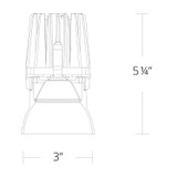 W.A.C. Lighting - R4FSDL-940-HZ - LED Downlight Trimless - 4In Fq Downlights - Haze