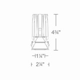 W.A.C. Lighting - R2FSPL-927-DB - LED Pinhole Trimless - 2In Fq Downlights - Dark Bronze