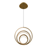 W.A.C. Lighting - PD-81513-35-AB - LED Pendant - Hoopla - Aged Brass