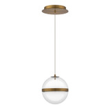 W.A.C. Lighting - PD-77506-27-AB - LED Pendant - Cyllindra - Aged Brass