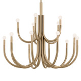 Kichler - 52552CPZ - 15 Light Chandelier - Odensa - Champagne Bronze
