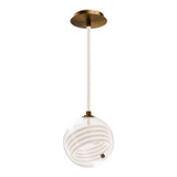 W.A.C. Lighting - PD417609-AB - LED Pendant - Roper - Aged Brass