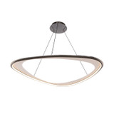 W.A.C. Lighting - PD-41442-35-BC - LED Pendant - Oyster - Black Chrome