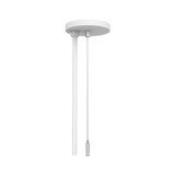 W.A.C. Lighting - J2-SKCF96-WT - Feed Canopy with 96" Cable Suspension - 120V Track - White