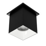 W.A.C. Lighting - C4ST-FCS-BKWT - LED Flush Mount - Zoron - Black/White