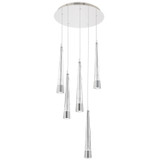 W.A.C. Lighting - PD-59405R-CH - LED Chandelier - Quill - Chrome