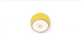 Koncept - GRW-S-SIL-MYW-HW - LED Wall Sconce - Gravy - Silver, Matte Yellow