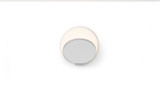 Koncept - GRW-S-SIL-MWT-HW - LED Wall Sconce - Gravy - Silver, Matte White