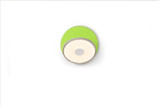 Koncept - GRW-S-SIL-MGN-HW - LED Wall Sconce - Gravy - Silver, Matte Green