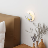 Koncept - GRW-S-MWT-SW1-HW - LED Wall Sconce - Gravy - Matte White, Snoopy Woodstock